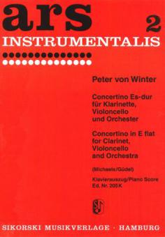 Concertino für Klarinette, Violoncello und Orchester 