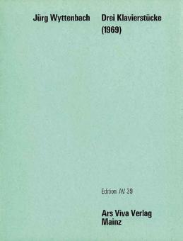 Drei Klavierstücke 
