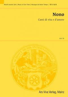 Canti di vita e d'amore Standard