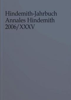 Hindemith-Jahrbuch 35 