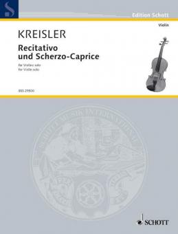 Recitativo und Scherzo-Caprice op. 6 Standard