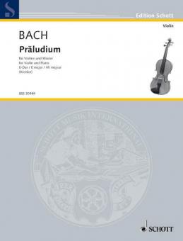 Präludium E-Dur BWV 1006 Standard