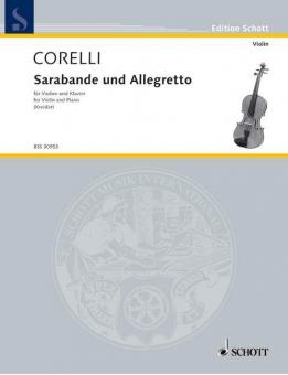 Sarabande und Allegretto Standard