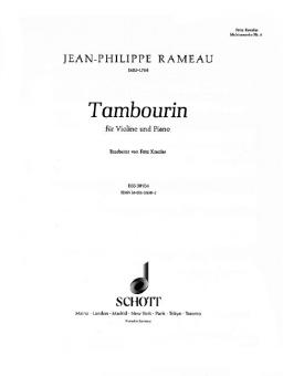 Tambourin Standard