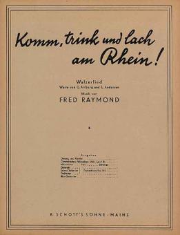 Komm, trink und lach am Rhein 