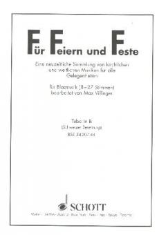 Für Feiern und Feste Standard