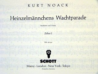 Heinzelmännchens Wachtparade D-Dur op. 5 