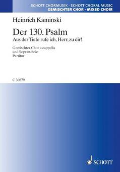 Der 130. Psalm op. 1a Standard