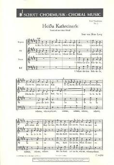 Fünf Tanzlieder Nr. 5 Standard