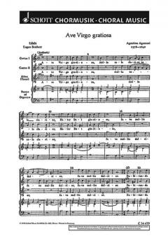 Ave virgo gratiosa Standard