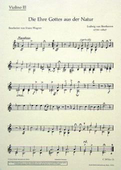 Die Ehre Gottes aus der Natur C-Dur op. 48 Nr. 4 Standard