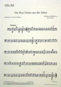 Die Ehre Gottes aus der Natur C-Dur op. 48 Nr. 4 Standard