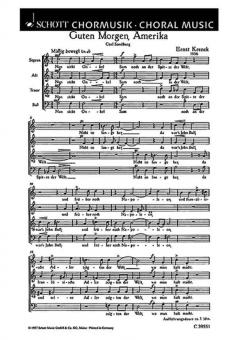 Guten Morgen, Amerika Standard