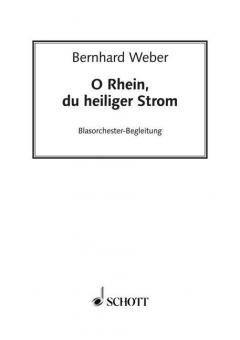 O Rhein, du heiliger Strom Standard