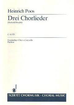 Drei Chorlieder Standard
