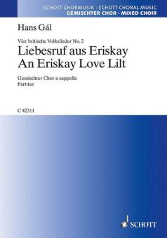 4 britische Volkslieder Nr. 2 Standard