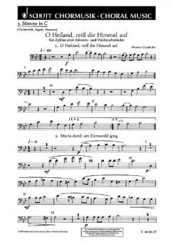 O Heiland, reiß die Himmel auf Standard