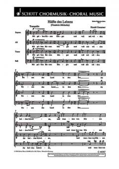 7 Hölderlin-Chöre GeWV 40 Nr. 3 Standard