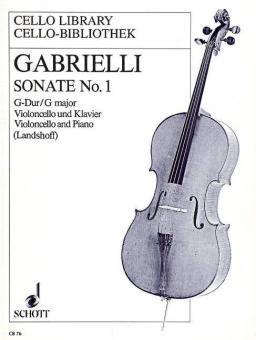 Sonate Nr. 1 G-Dur Standard