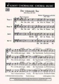 Der träumende See op. 33/1 Standard