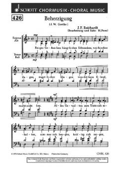 Beherzigung Standard