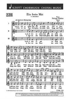 Ein freier Mut Standard