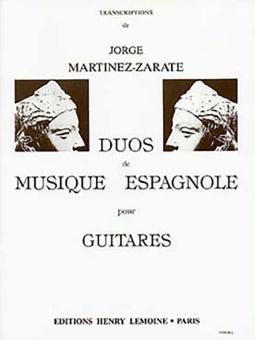 Duos de musique espagnole 