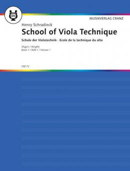 Schule der Violatechnik Band 1 Standard