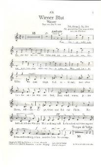 Wiener Blut op. 354 