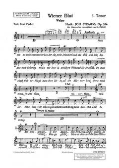 Wiener Blut op. 354 