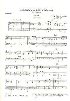 Musique de table Standard