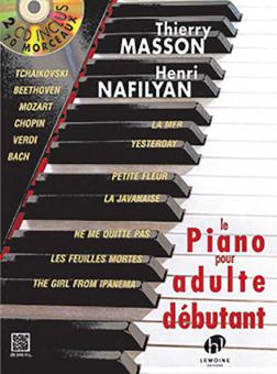 Piano pour adulte débutant avec 2 CD 