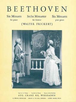 Sechs Menuette WoO 10 