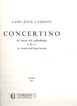 12 Concertini Op. 45 Nr. 7: Concertino 
