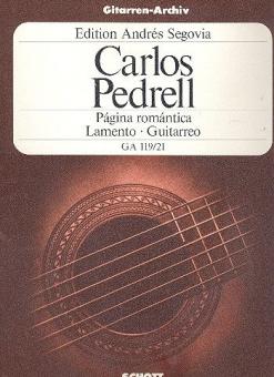 Página romántica - Lamento - Guitarreo 