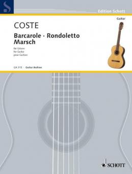 Barcarole - Rondoletto - Marsch Standard