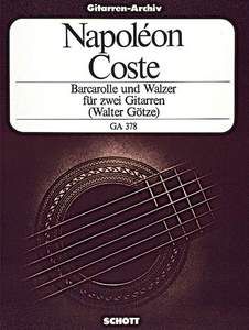 Barcarolle und Walzer aus op. 51 Standard