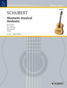 Moment musical und Andante Standard