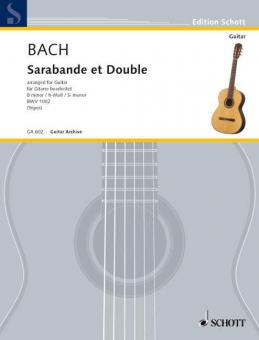 Sarabande et Double h-Moll BWV 1002 Standard
