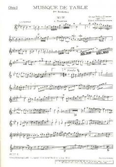 Musique de table Standard