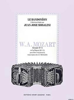Sonate Nr. 3 en La maj. KV12 