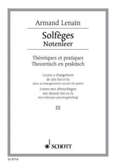Solfèges Vol. 3 Standard