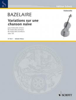 Variations sur une chanson naïve op. 125 Standard