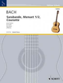 Sarabande C-Dur / Menuet I/II A-Dur / Courante C-Dur Standard