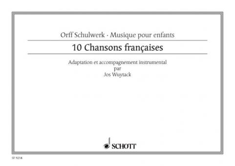 Dix Chansons Françaises Standard