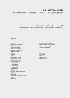 99 Luftballons (Fanfarenorchester) 
