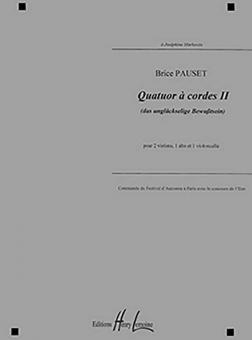 Quatuor à cordes II 