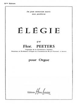 Elégie op. 38 