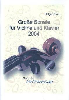 Grosse Sonate für Violine und Klavier 