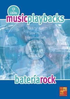 Music Playbacks CD: Bateria Rock 